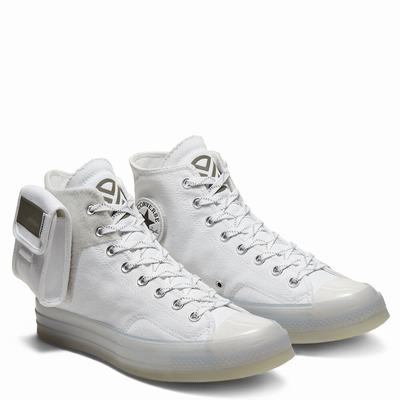 Férfi Converse x Lay Zhang Chuck 70 Magasszárú Cipő CO3495276 Fehér/Kék